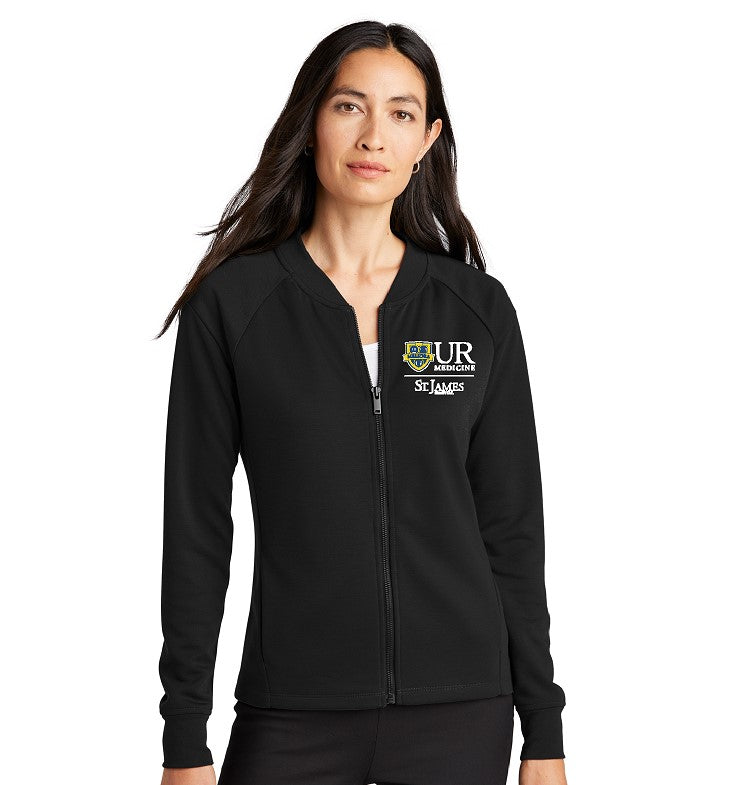 **NEW** U of R Ladies knit bomber jacket MM3001