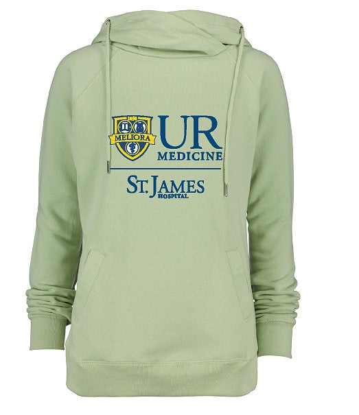 **New Colors!!** U of R Enza® Ladies Classic Fleece Funnel Neck Pullover Hood EZ329