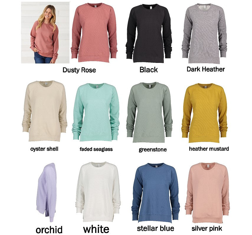 U of R Printed Enza® 32579 Ladies PFC Pullover Crew EZ325