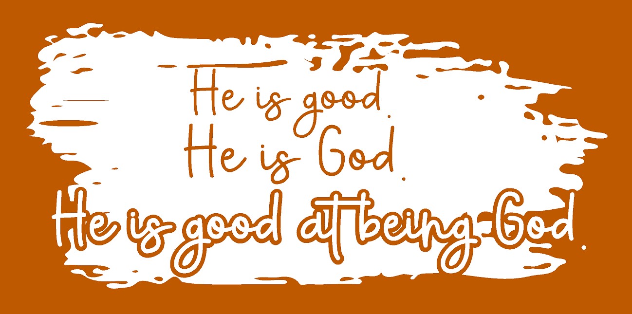 He is Good Autumn Sunset unisex fit Bella Canvas tshirt BC3001