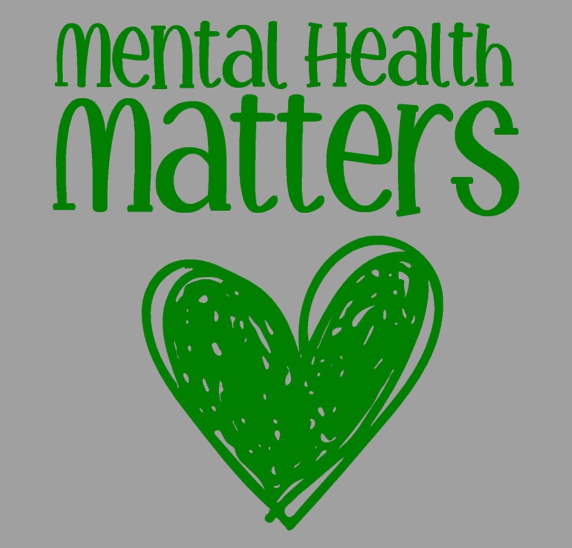 Mental Health Matters gray unisex fit Bella Canvas tshirt BC3001