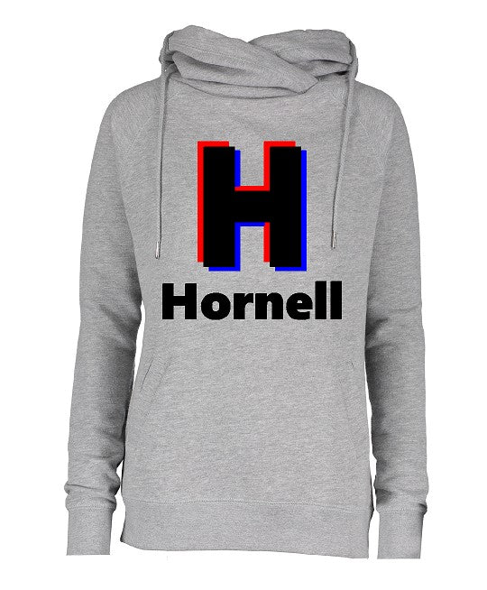 Hornell Red Raiders Ladies Enza Cowl Neck sweatshirt EZ329