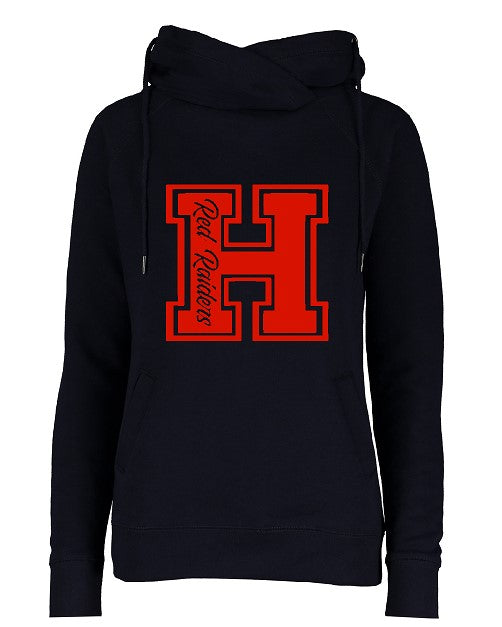 Hornell Red Raiders Ladies Enza Cowl Neck sweatshirt EZ329