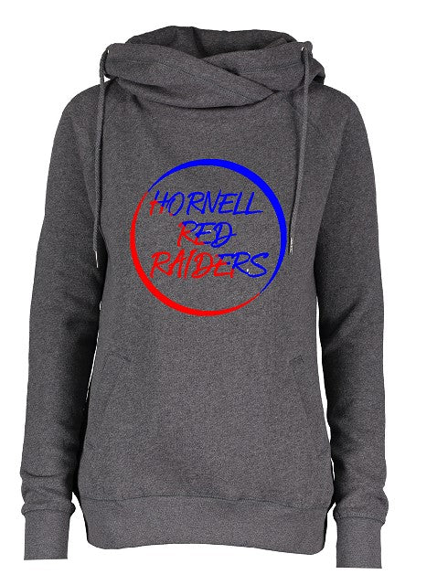 Hornell Red Raiders Ladies Enza Cowl Neck sweatshirt EZ329