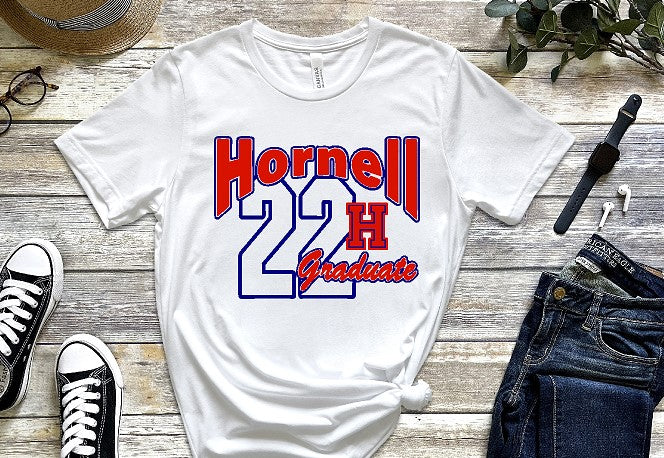 Hornell 2022 Graduate Bella Unisex tshirt BC3001CVC