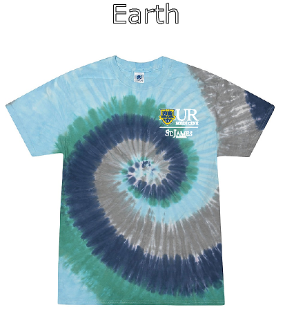 U of R Medicine Tie Dye tshirts TD954