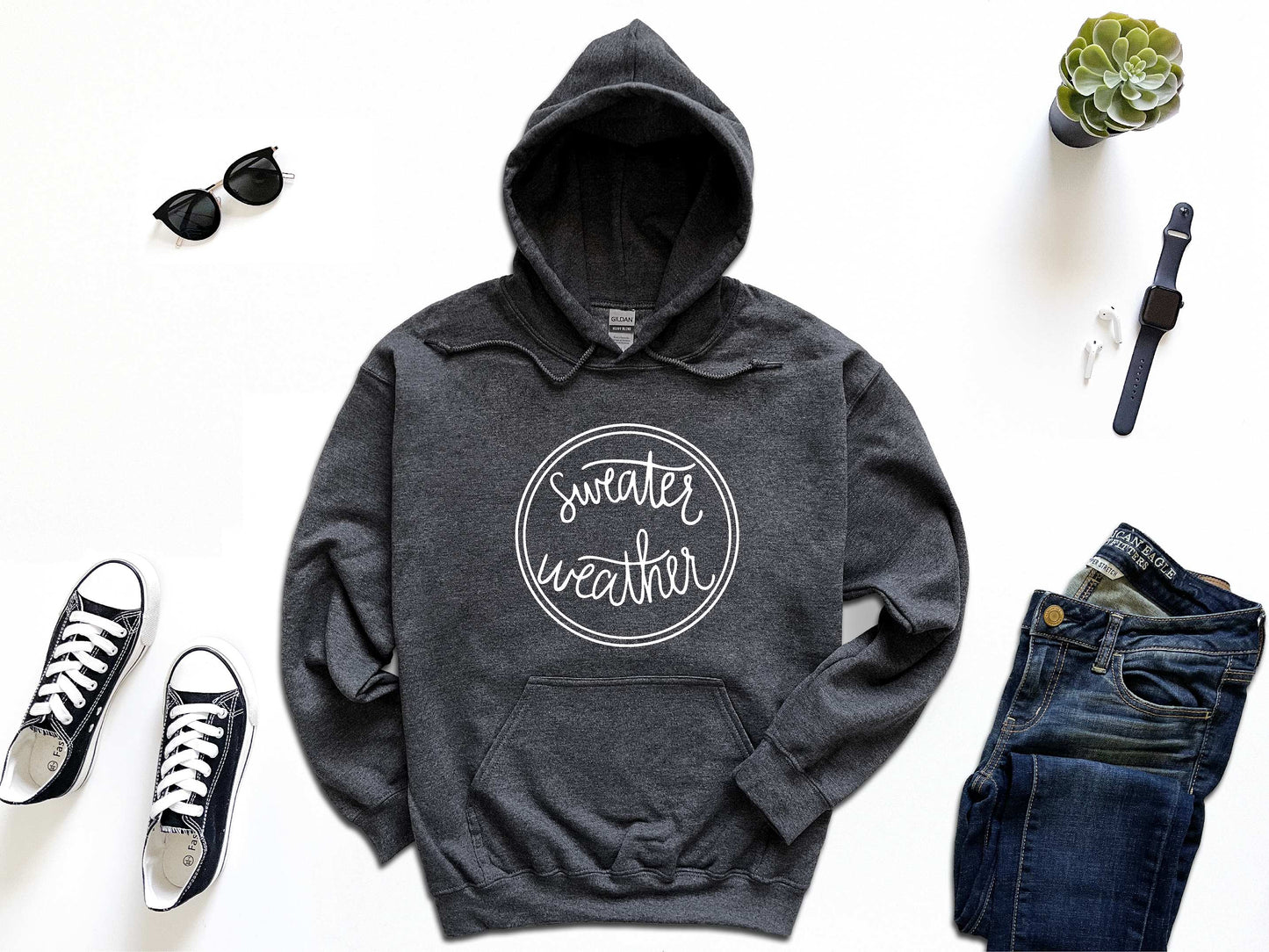 Sweater Weather Hoodie - unisex 18500