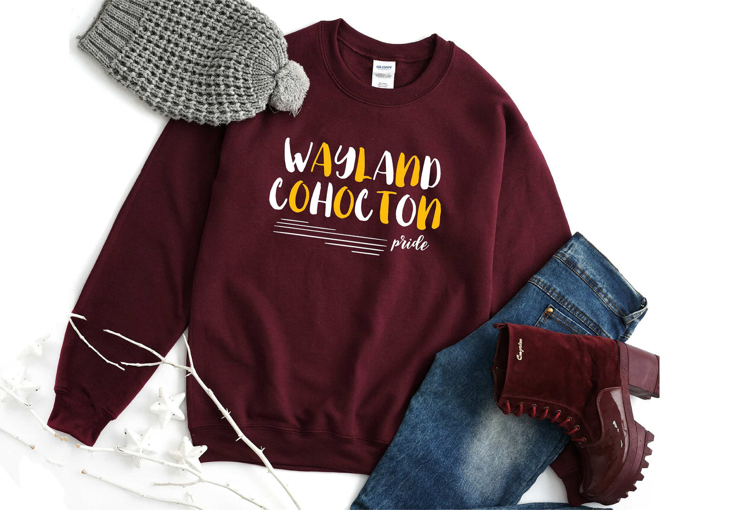 Way-Co Pride - Maroon Unisex Crewneck 18000