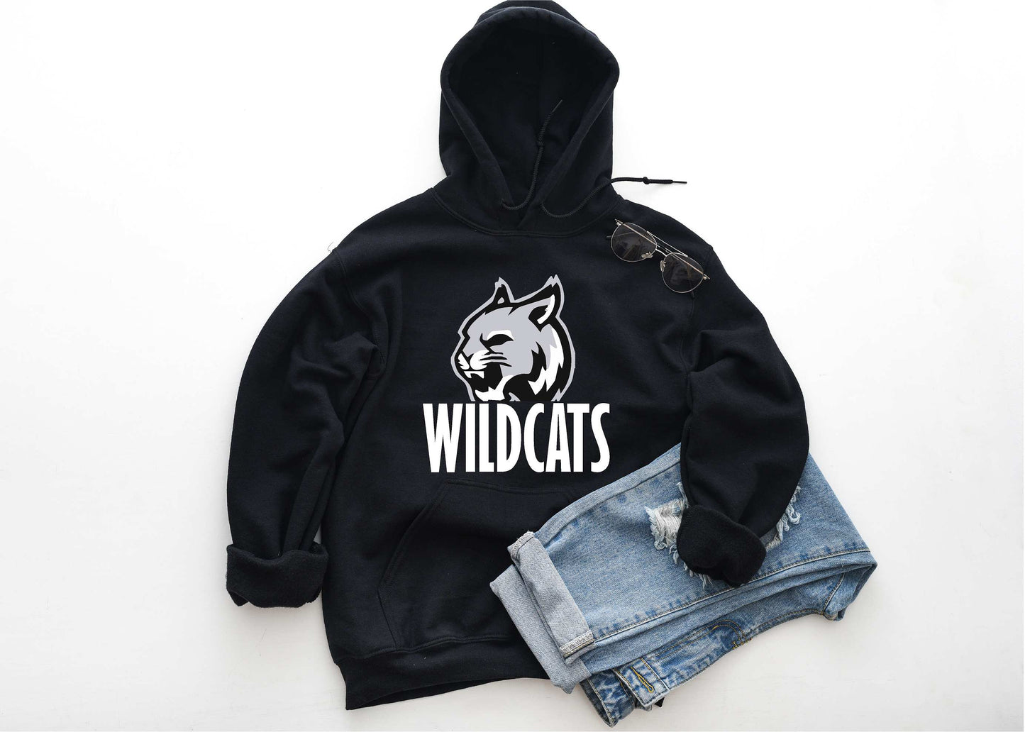 JT Wildcats hoodie, unisex, adult/youth 18500