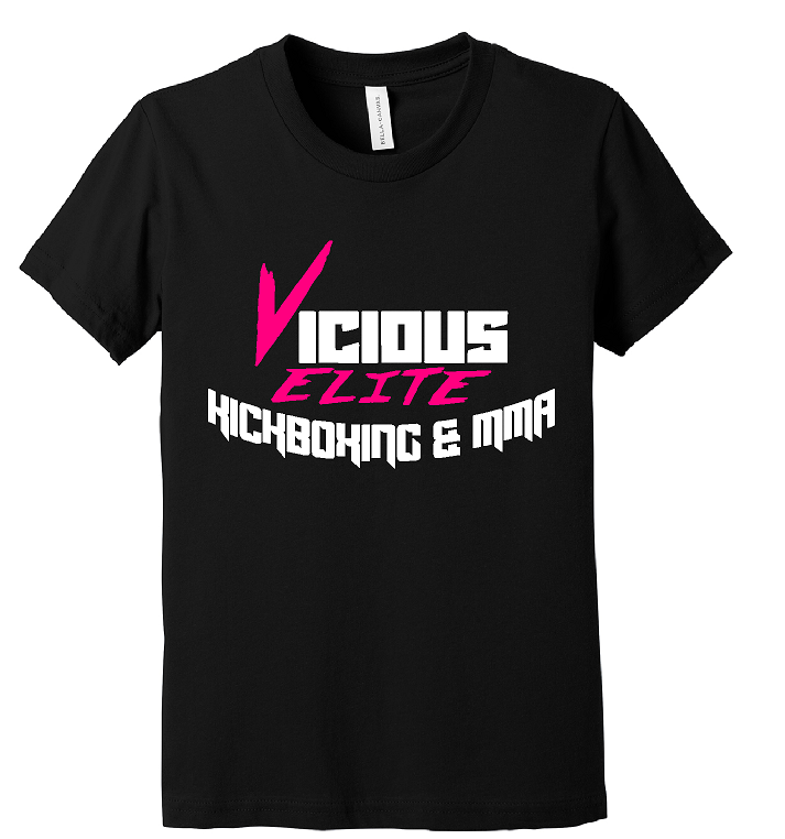 Vicious Elite Kickboxing & MMA Adult and Youth unisex Tshirt DM108