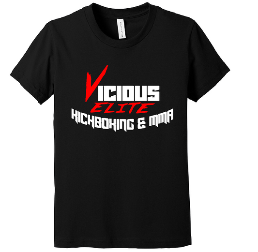 Vicious Elite Kickboxing & MMA Adult and Youth unisex Tshirt DM108