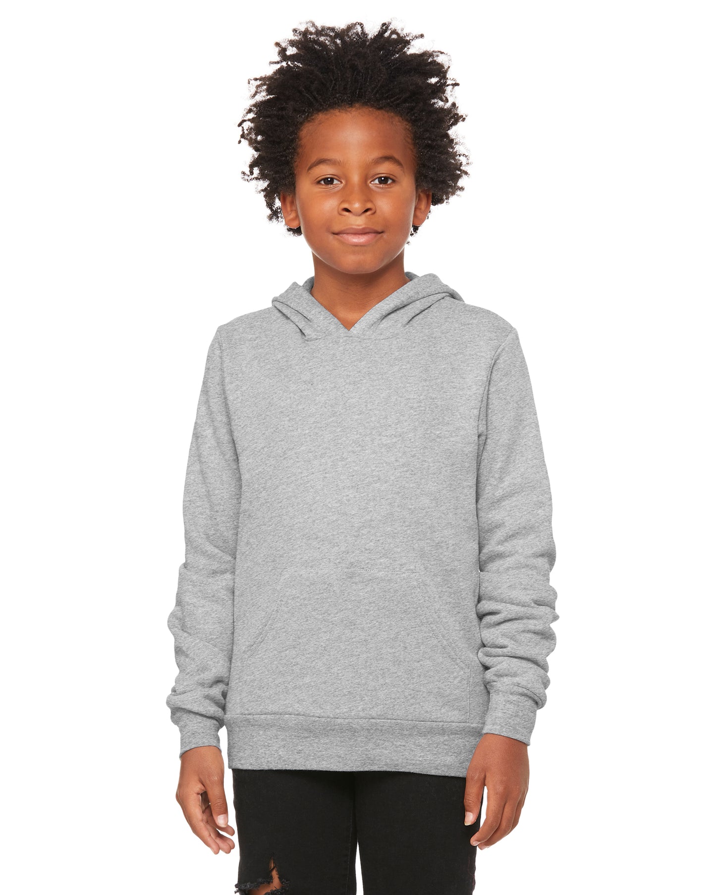 LL Loon Lake Words Only Youth Sponge Fleece Pullover Hoodie