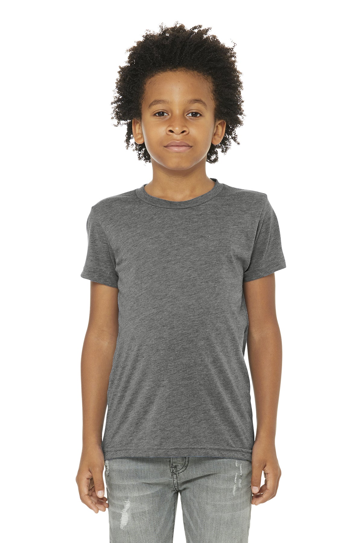 LL Loon Lake Words Only Youth Triblend Short Sleeve Tee