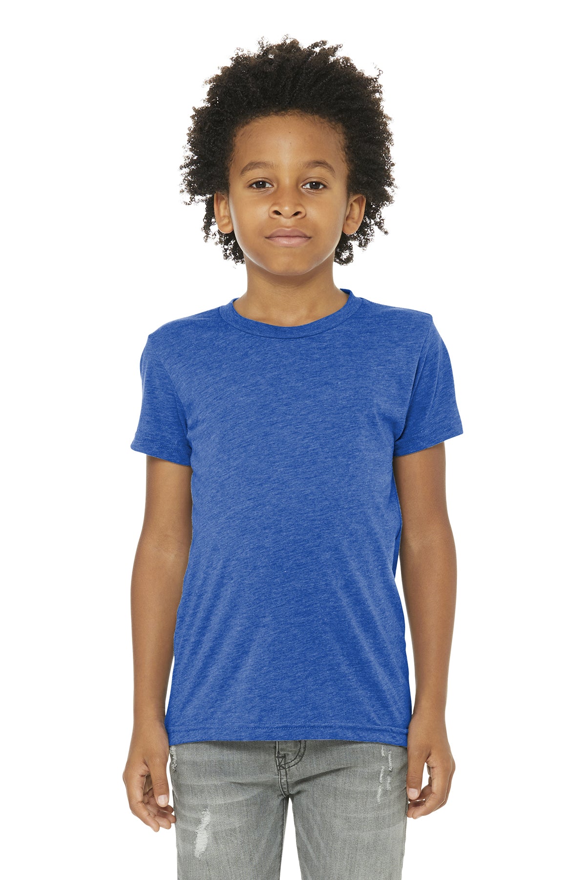 LL Loon Lake Words Only Youth Triblend Short Sleeve Tee