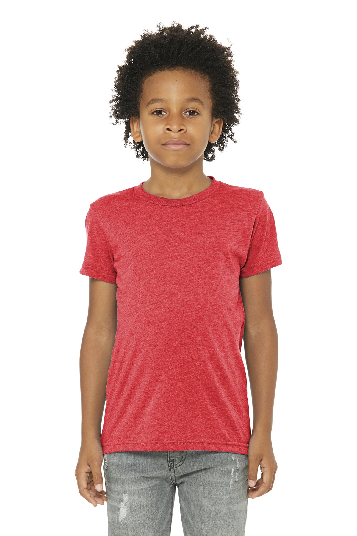 LL Loon Lake Words Only Youth Triblend Short Sleeve Tee