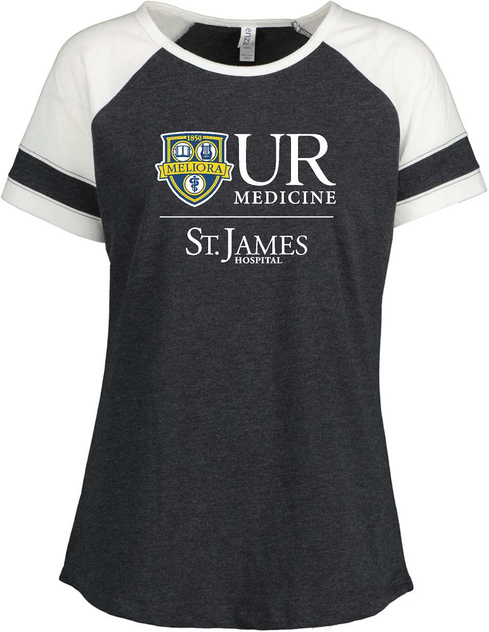 UR Medicine EZ146 Enza Ladies Jersey Colorblock Tee