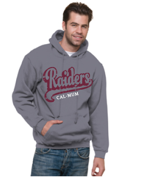 Cal-Mum BS354 Charcoal Bayside™ 2160 Unisex Union Made Pullover Hoodie