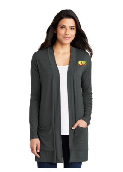 Olean School Ladies long Cardigan LK5434