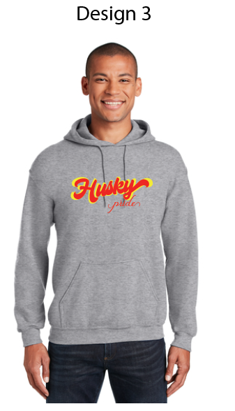 Olean School Gray Adult/Youth Hoodie BC3719