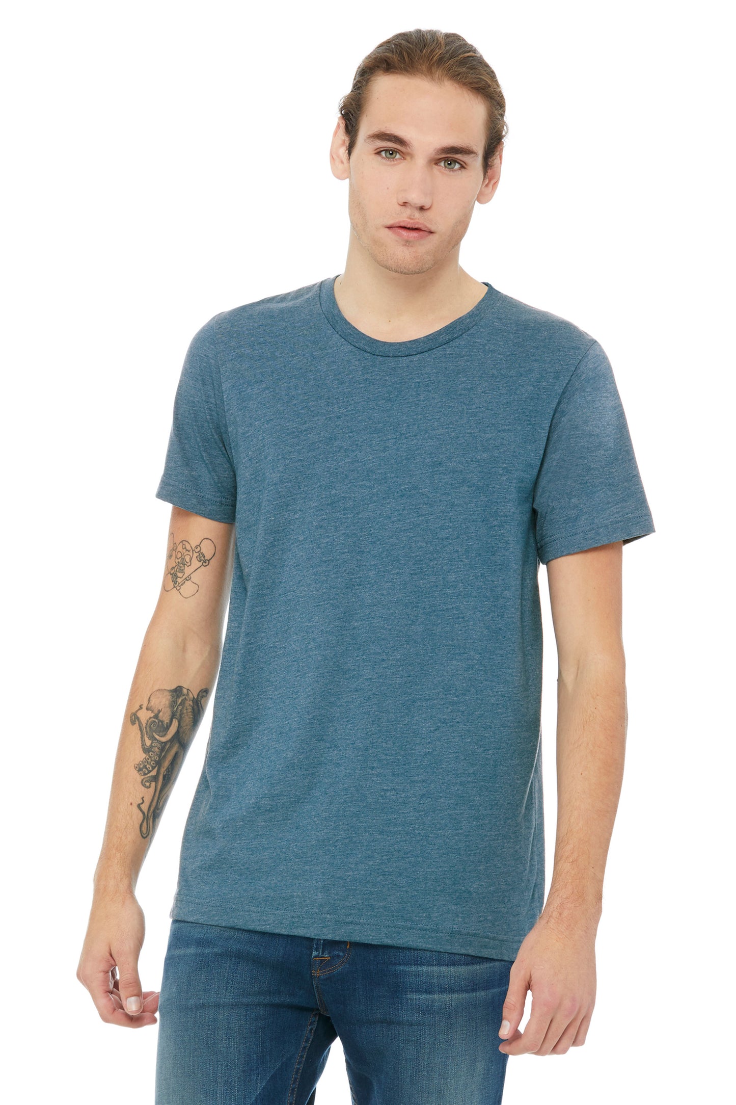 LL Lake Image Unisex Short Jersey Sleeve Tee