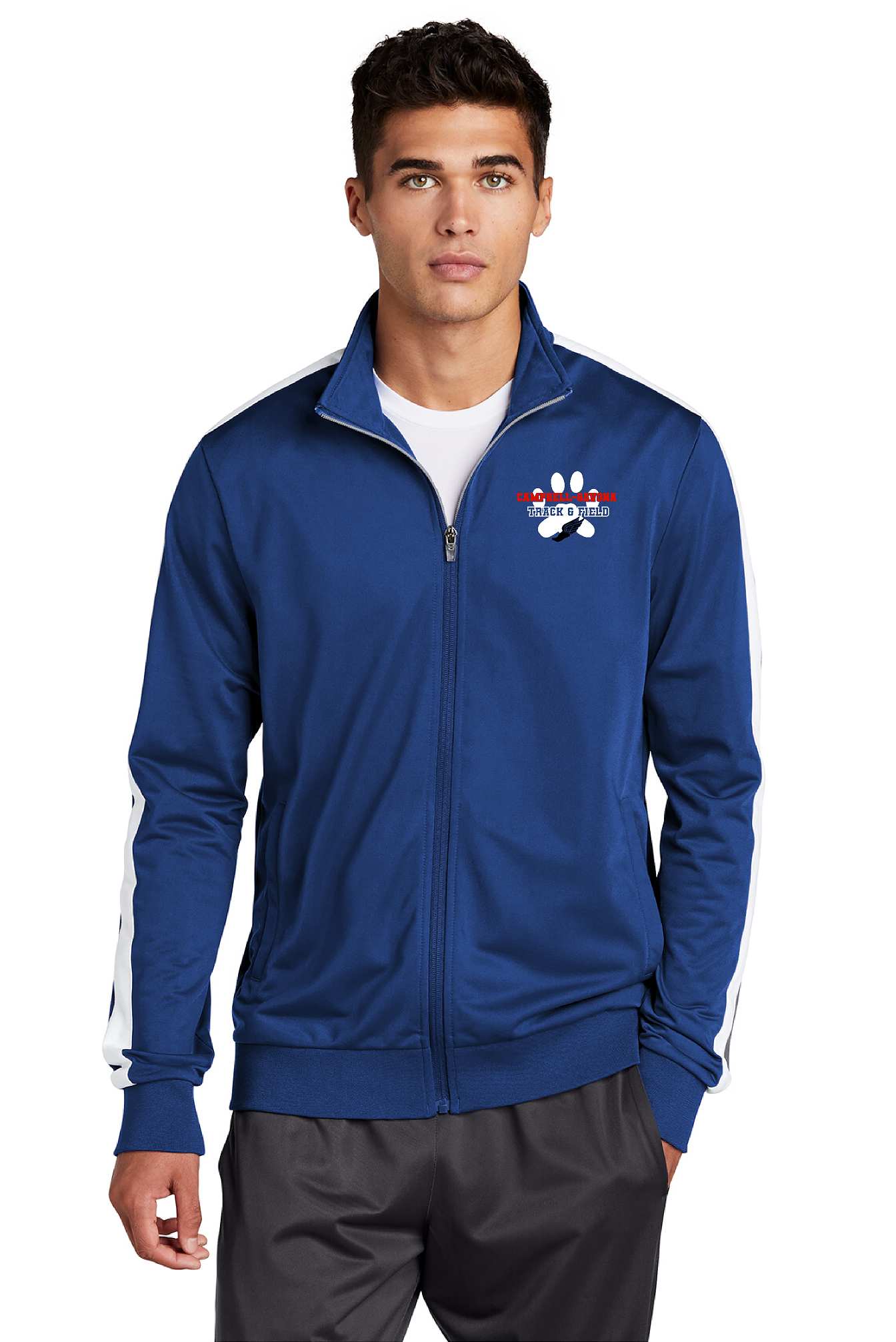 CS Track and Field Royal JST94 Sport-tek Tricot jacket – Forever 6ix Apparel