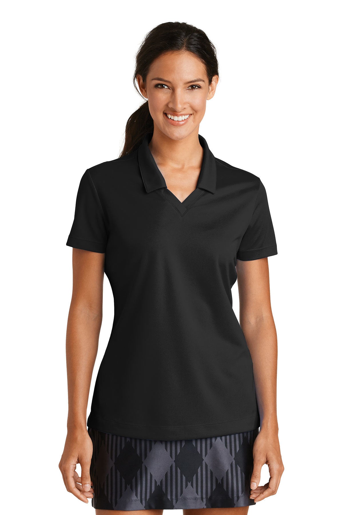 LL Lake Image (Embroidered) Nike Women's Golf Polo