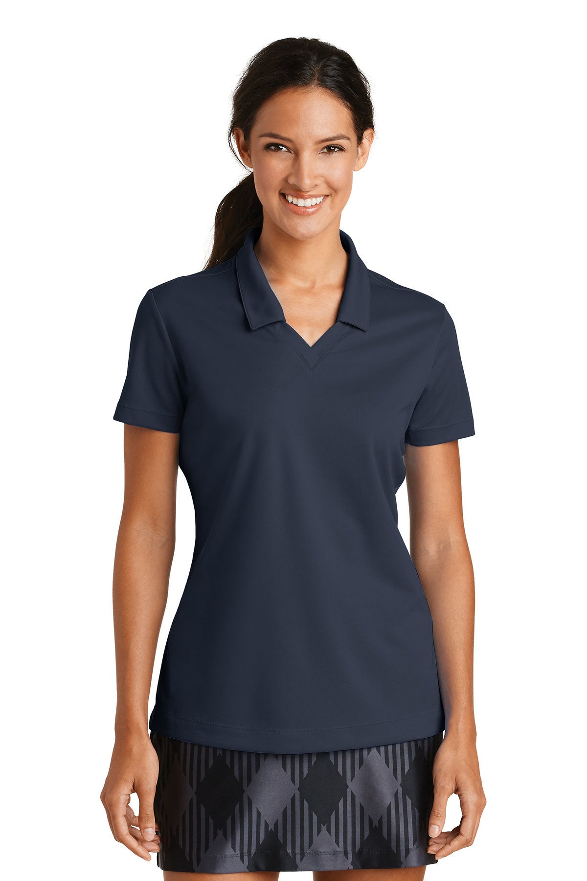 LL Lake Image (Embroidered) Nike Women's Golf Polo