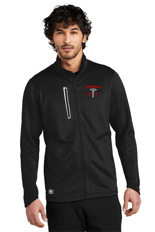 D'Youville Physical Therapy Black OE700 OGIO® Fulcrum Full-Zip