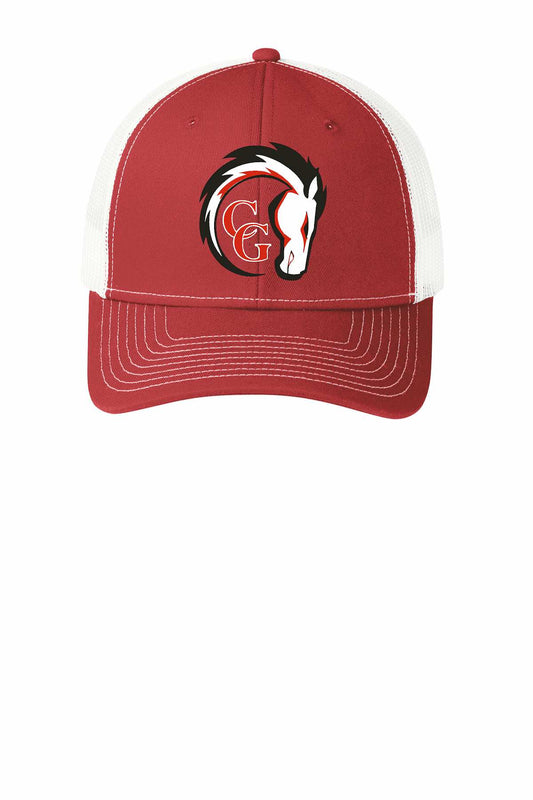 CG Chargers Red/White Embroidered Richardson 112 cap