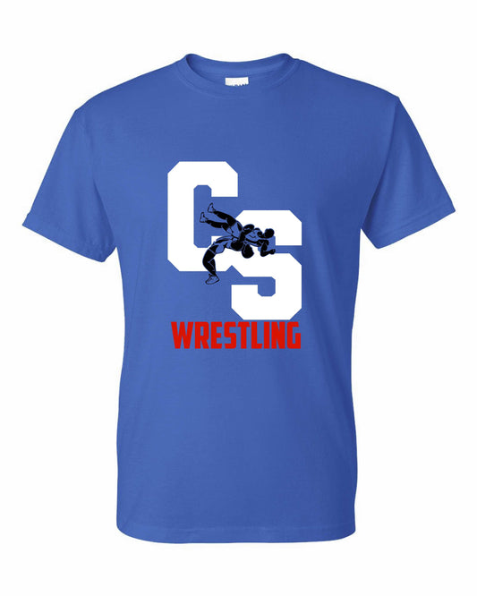 Campbell-Savona School Wrestling Gildan Tshirt 8000