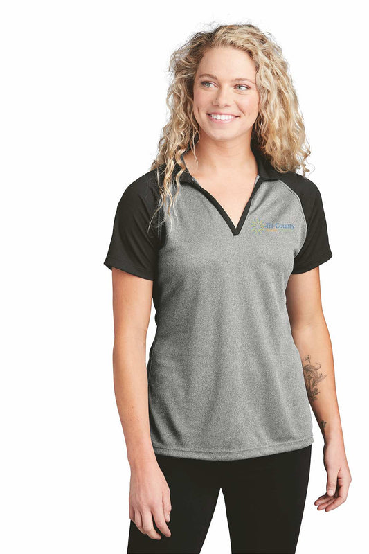 Tri-County Sport-tek Ladies 2 Tone Polo LST641