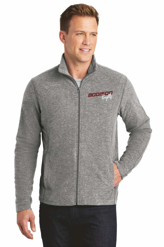 Addison Knights Port Authority® Heather Microfleece Full-Zip Jacket F235