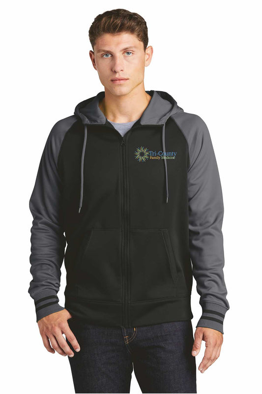 Tri-County Sport-Tek® Sport-Wick® Varsity Fleece ST236 Full-Zip Hooded Jacket