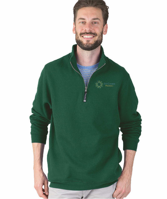 Tri-County 9359 Unisex Crosswind Charles River Quarter zip sweatshirt