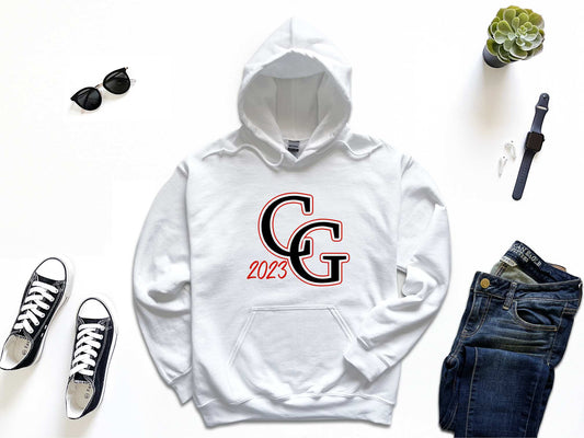 Unisex Colorguard hoodie, adult/youth Gildan brand 18500