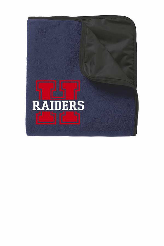 Hornell Red Raiders TB850 Port Authority® Fleece & Poly Travel Blanket