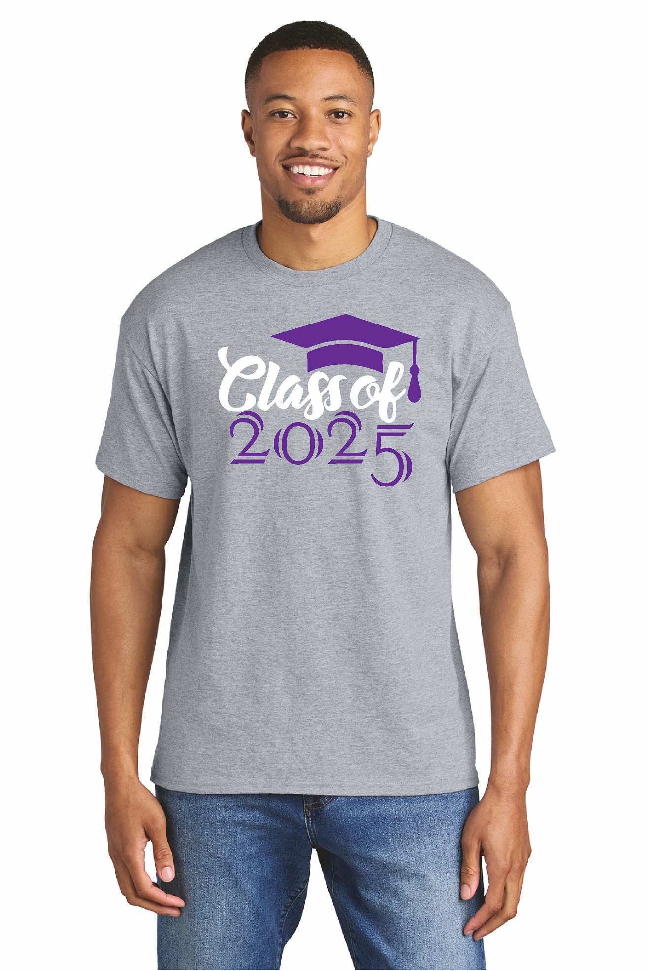 Hammondsport Class of Unisex Gildan tshirt, gray 8000