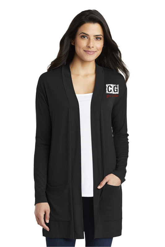 CG Colorguard LK5434 Port Authority ® Ladies Concept Long Pocket Cardigan