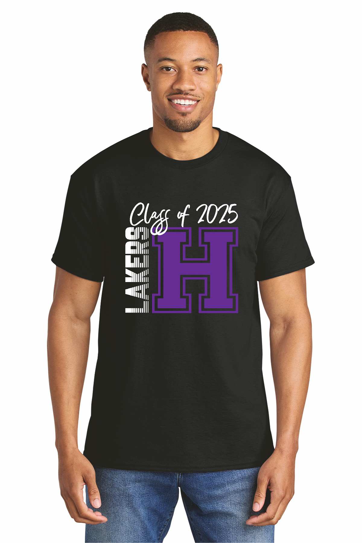 Hammondsport Class of Unisex Gildan tshirt, black 8000