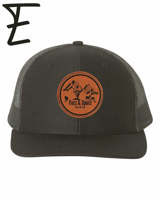 Furz and Spurz Leatherette patch, Richardson 112 cap