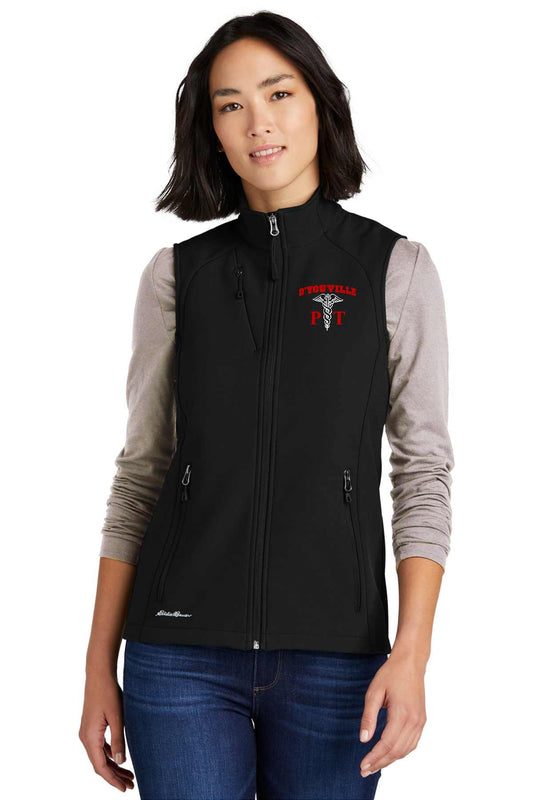 D'Youville Physical Therapy EB547 Eddie Bauer® Ladies Stretch Soft Shell Vest