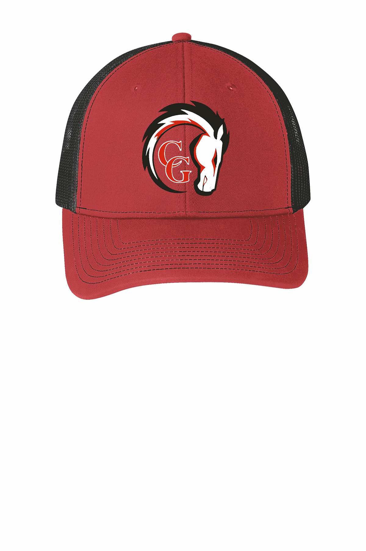 CG Chargers Red/Black Embroidered Richardson 112 cap