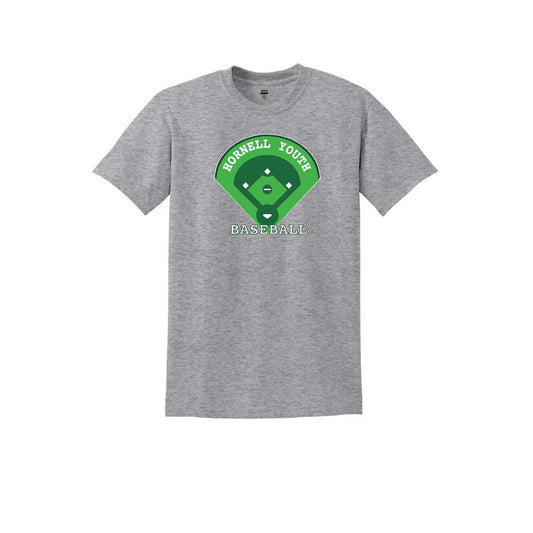 Hornell Youth Baseball League Logo unisex tshirt 8000