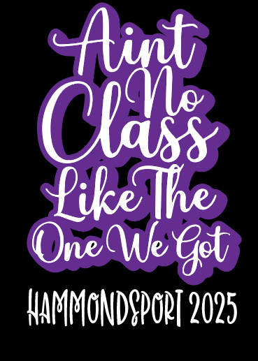 Hammondsport Class of Unisex Gildan tshirt, black 8000