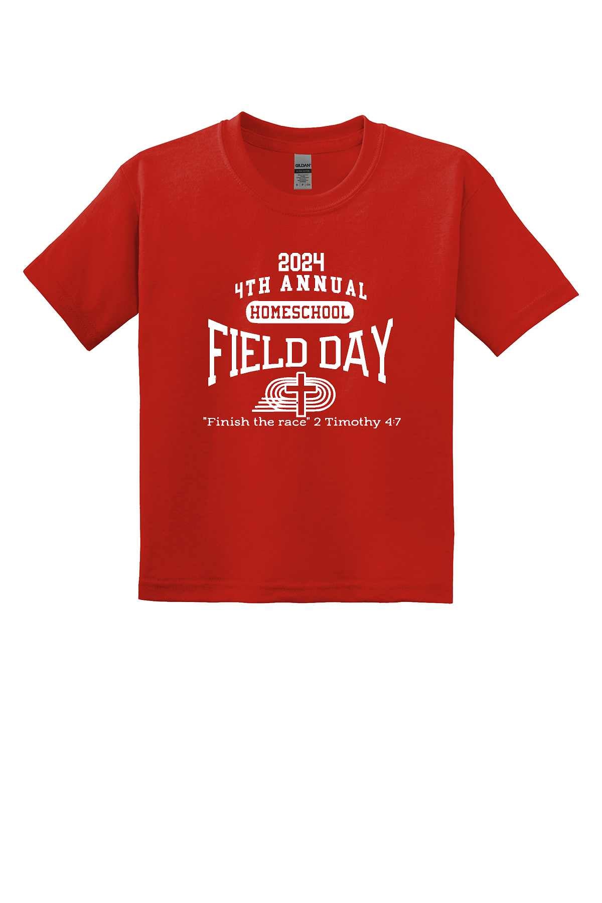 2024 Homeschool Field Day Tshirts