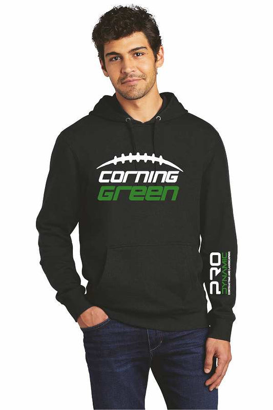 Corning Green Unisex Hoodie DT6100 District