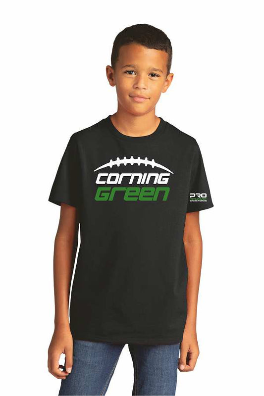 Corning Green Youth 8000b Gildan Tshirt