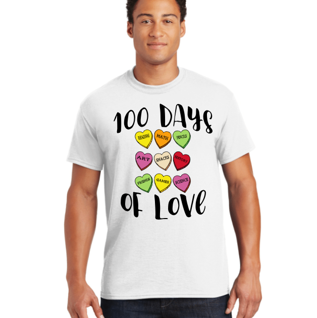 100 Days School Shirts