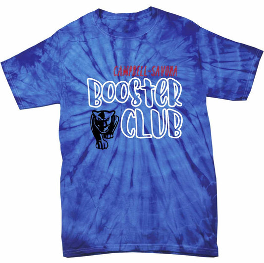 Campbell Savona Boosters Adult Unisex Tie Dye Tshirt