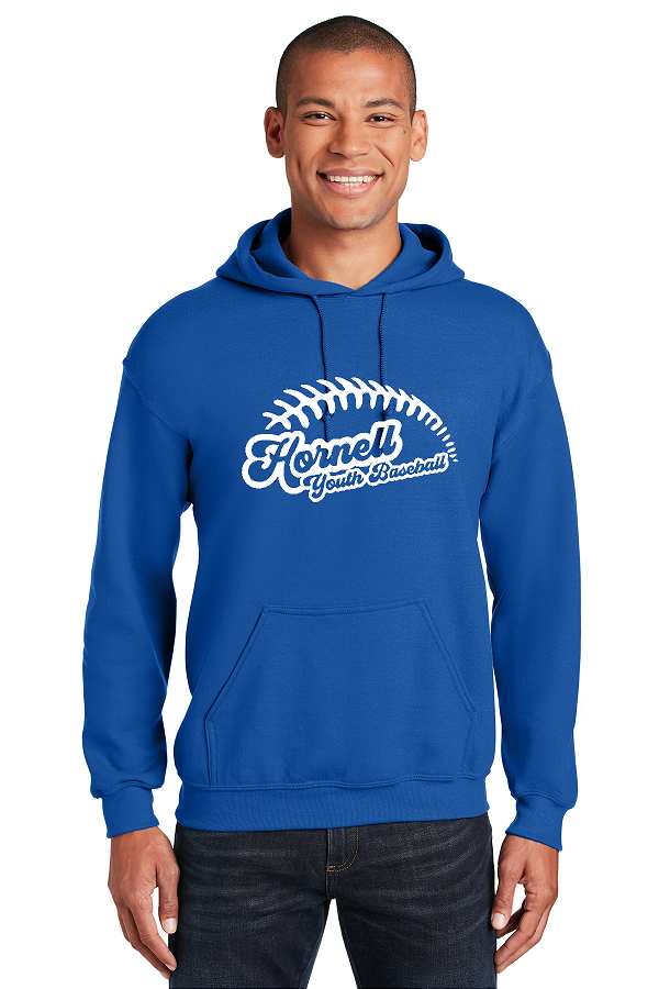 Team Specific Hornell Youth Baseball Family Hoodie Unisex 18500